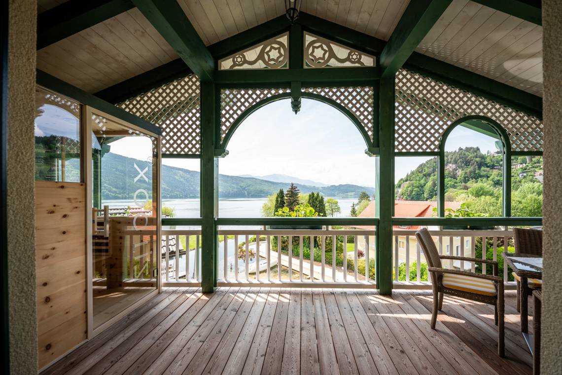 Hotel Seefischer - Zweisamkeit im Penthouse mit Ausblick in die Natur genießen