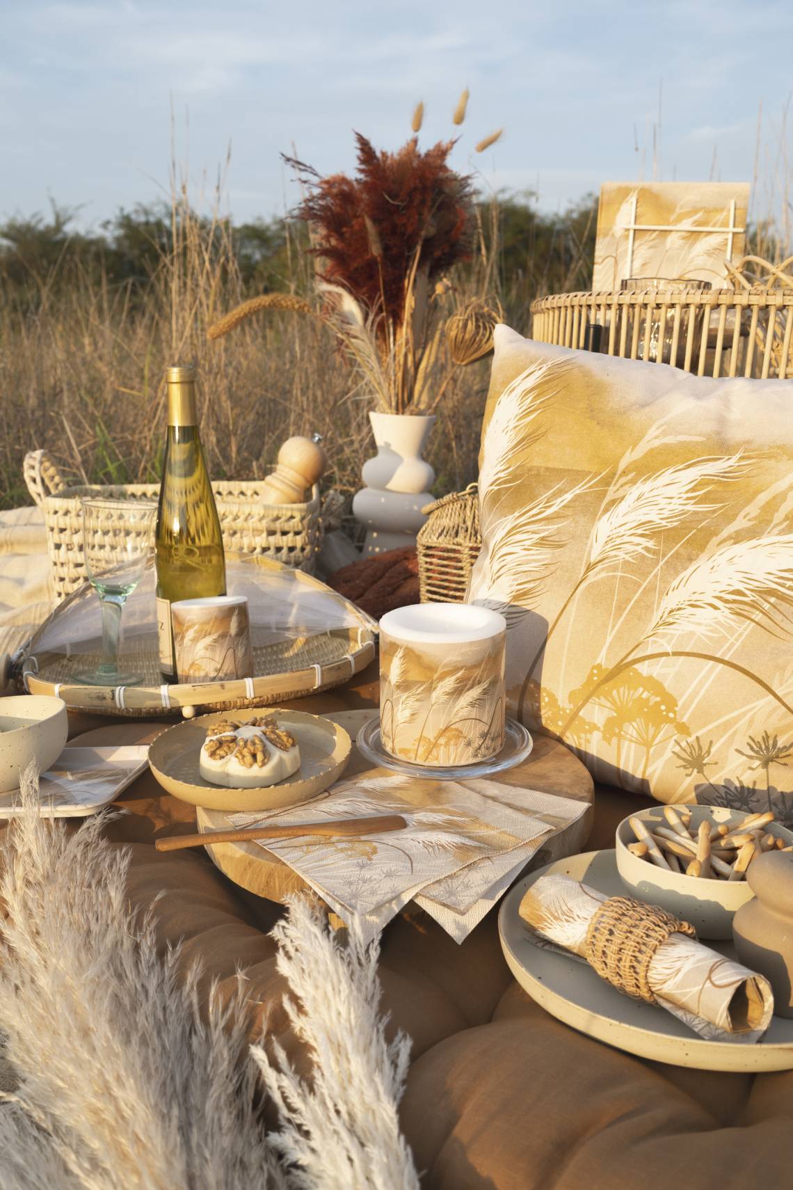 Ambiente - Entspannung pur mit den Tafelaccessoires Waving Grass