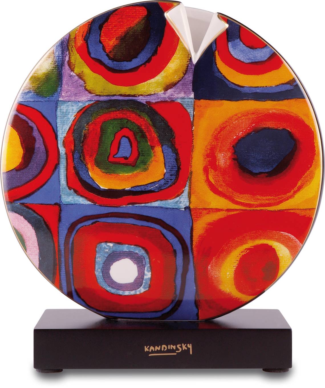 Vase mit Kandinskys Quadrate von Artis Orbis