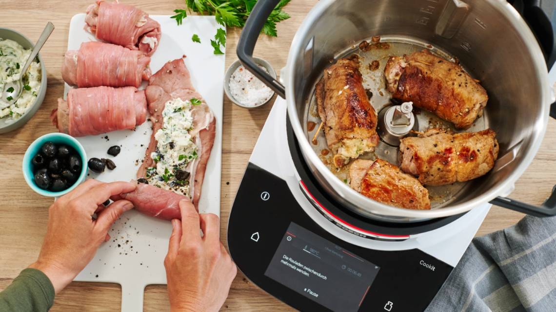 Bosch Küchenmaschine mit Kochfunktion Cookit