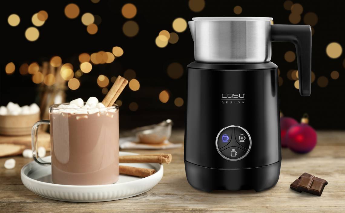 CASO Design - Crema Latte & Choco Milchaufschäumer - heißer Kakao