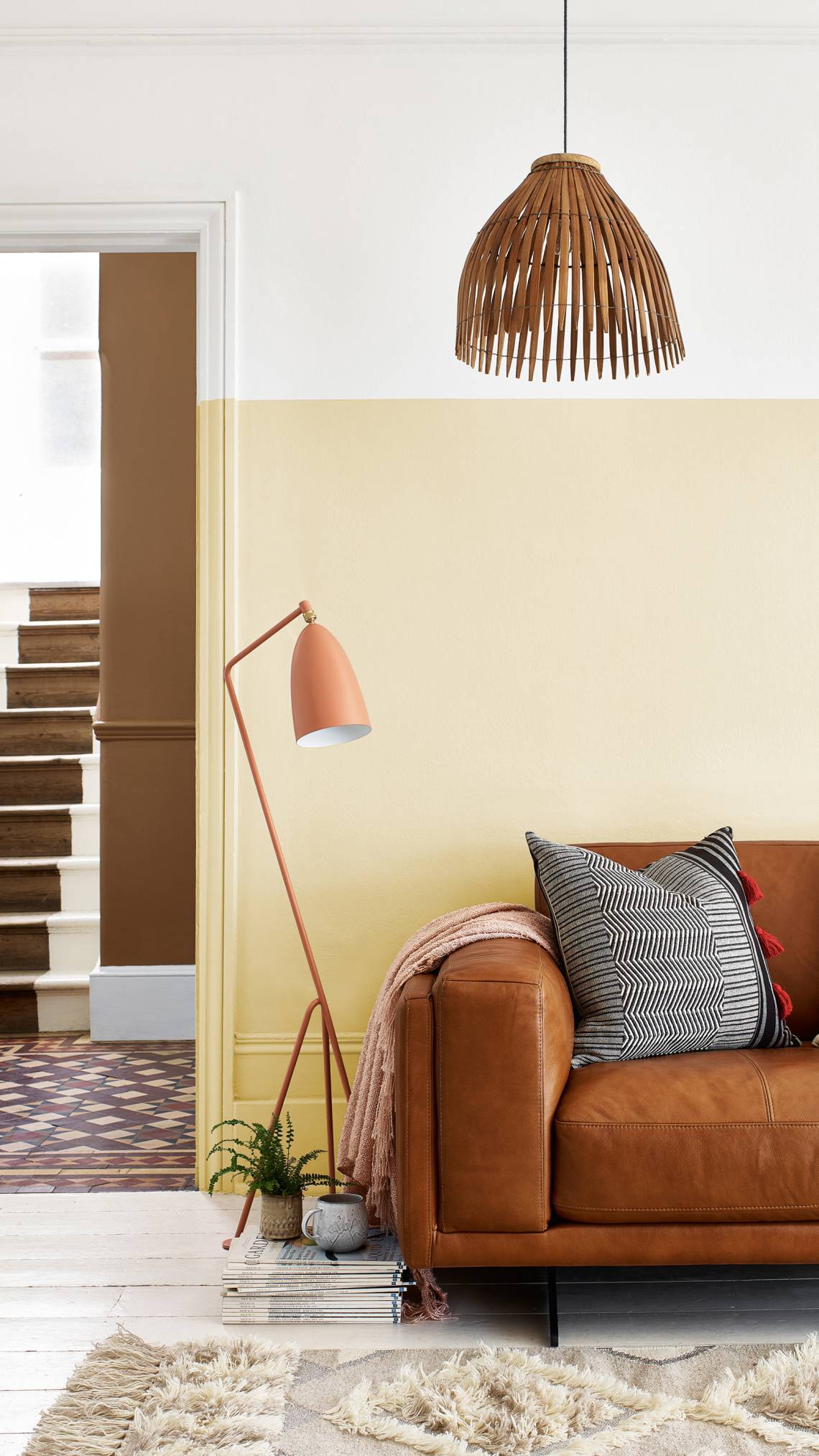 Dulux - Ein Anstrich für mehr Gemütlichkeit: Wandfarbe Simply Refresh Pastellgelb