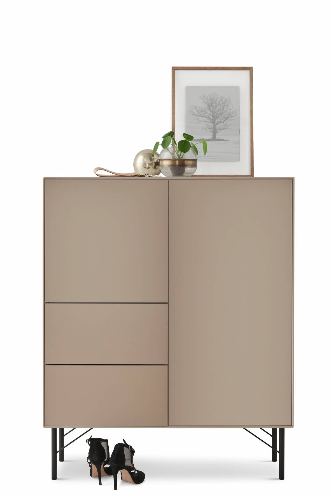 Raum.Freunde - Highboard Henri - cappuccino - Deko