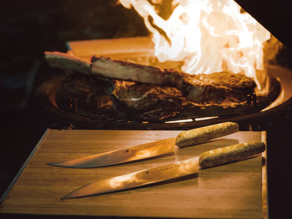 F.DICK - Messer bei 1.100 °C gehärtet: Vivum BBQ & Kochmesser