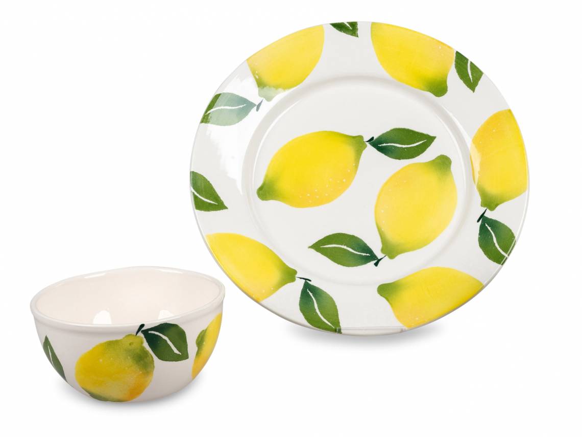 Formano Lemon Garten - Teller und Schale