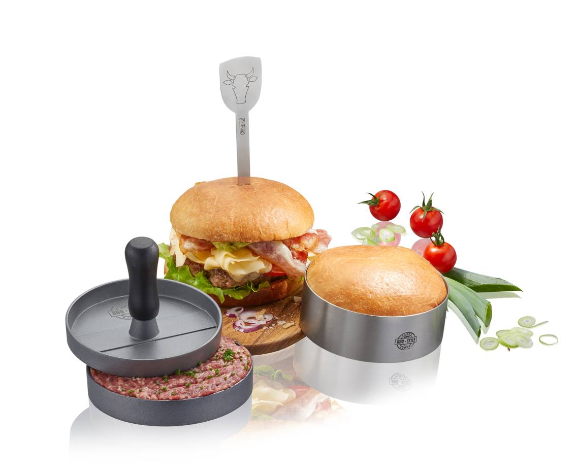 GEFU - Burger-Set BBQ