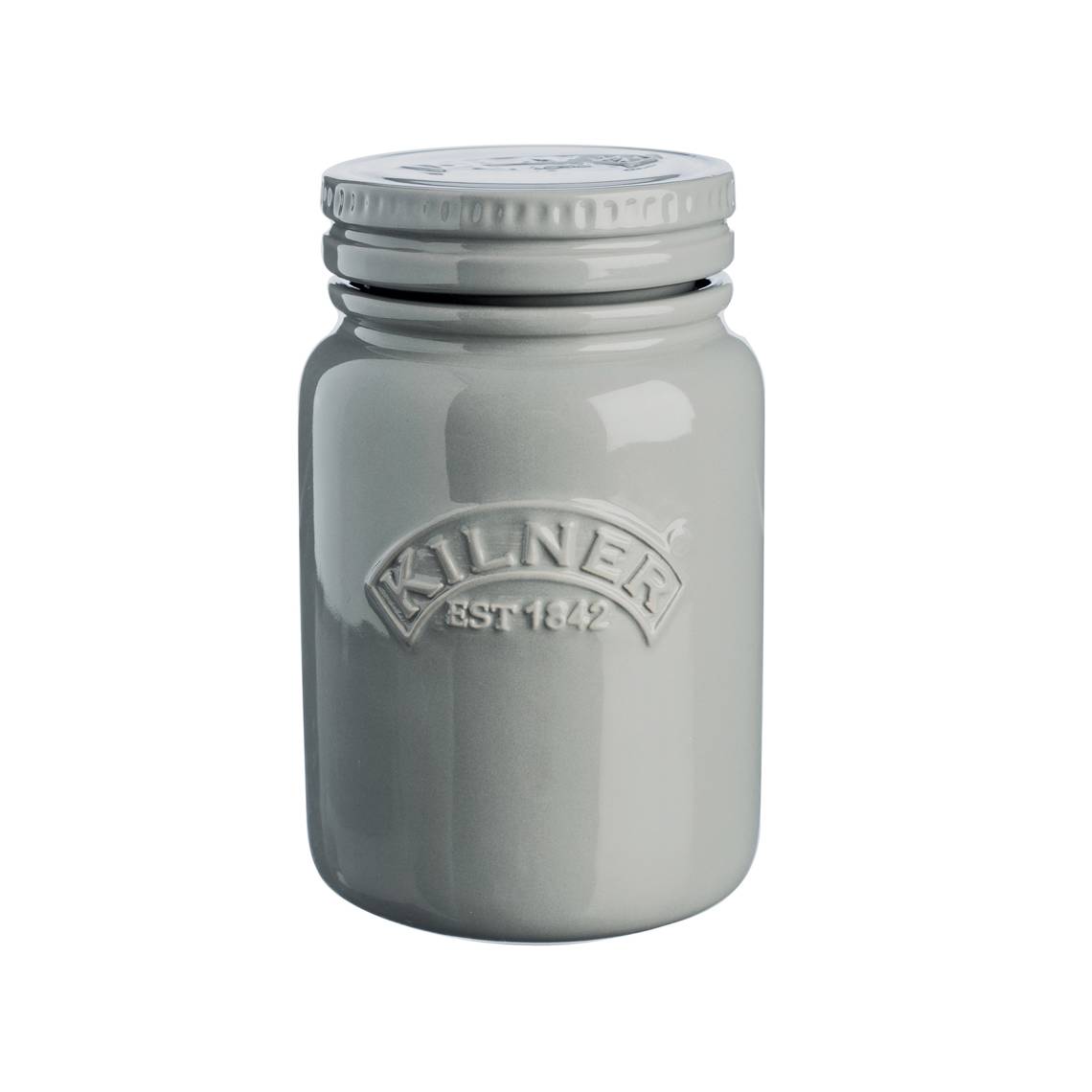 Kilner - Keramik-Vorratsglas Grau, 600 ml