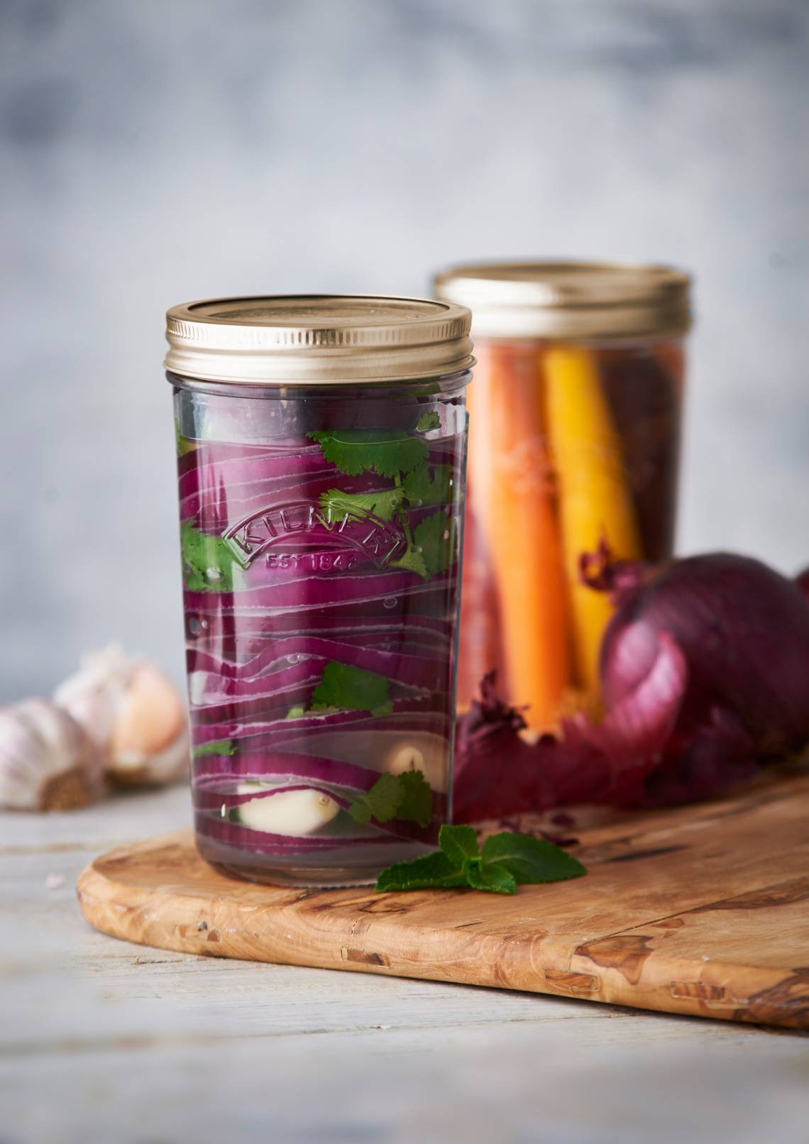 Kilner - Einmachglas, weite Öffnung, 500 ml - Gemüse