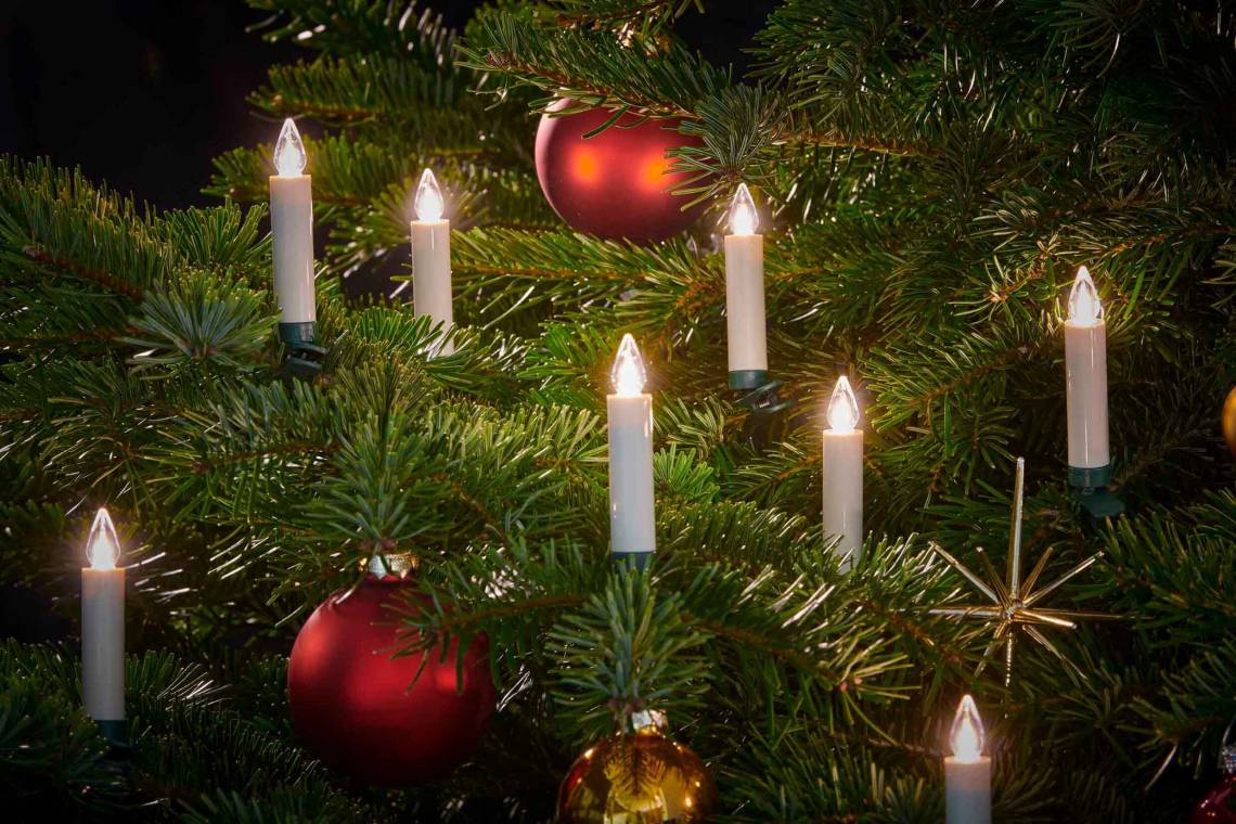 Krinner - LED-Kerzen - Superlight Flame - Weihnachtsbaum