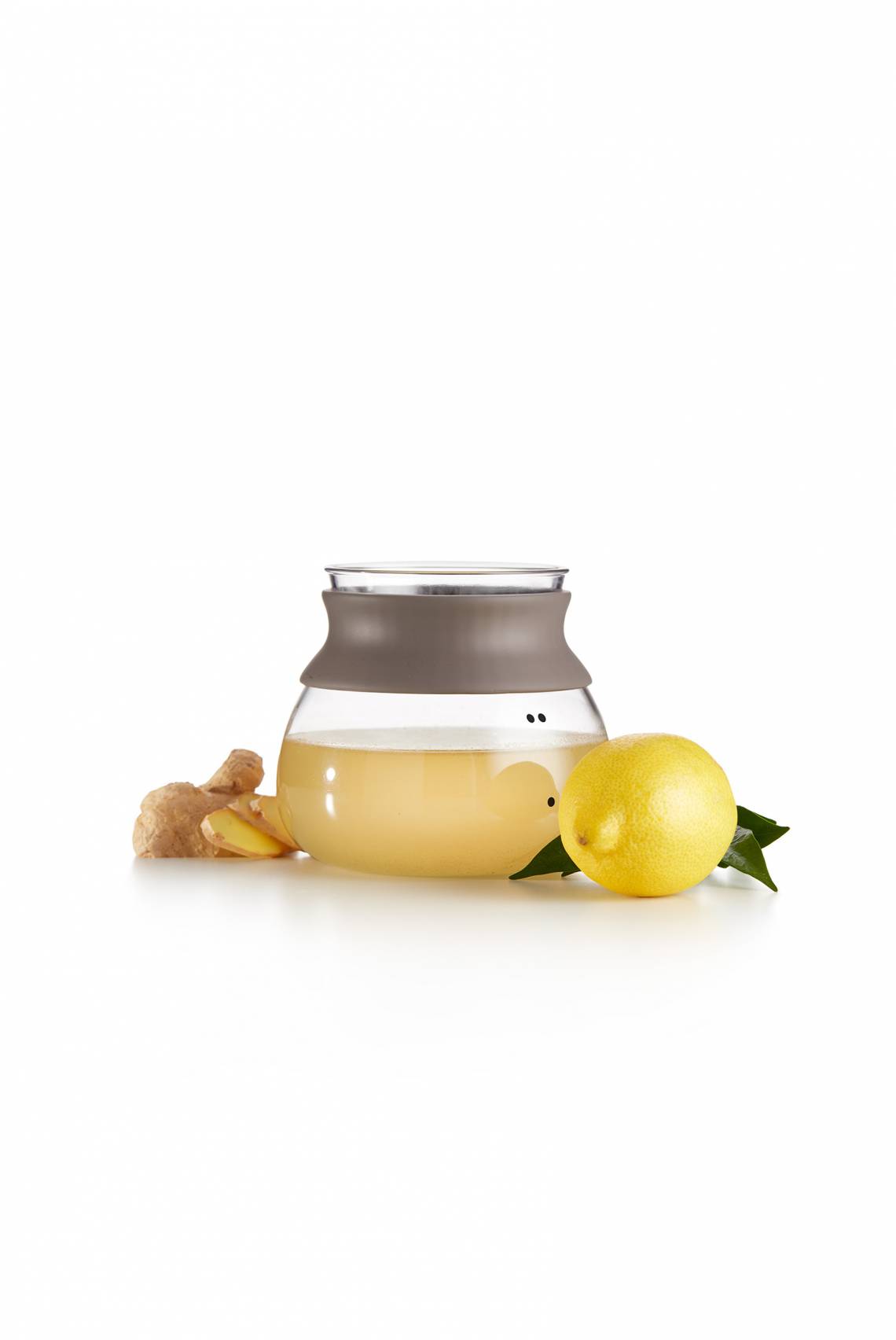 Zitronen-Ingwertee mit „Calm at home“-Kollektion von Lékué