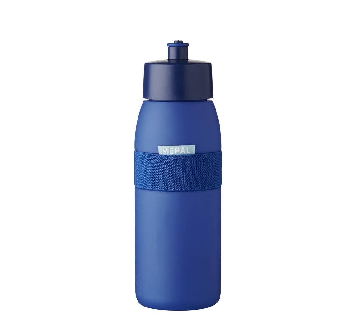 Mepal - Sporttrinkflasche Ellipse, 500 ml - Vivid Blue