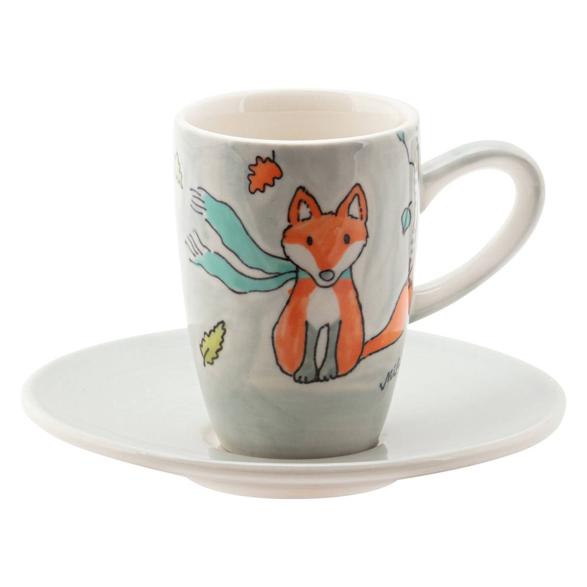 Mila Design Espresso Tasse Clever Fox 88298