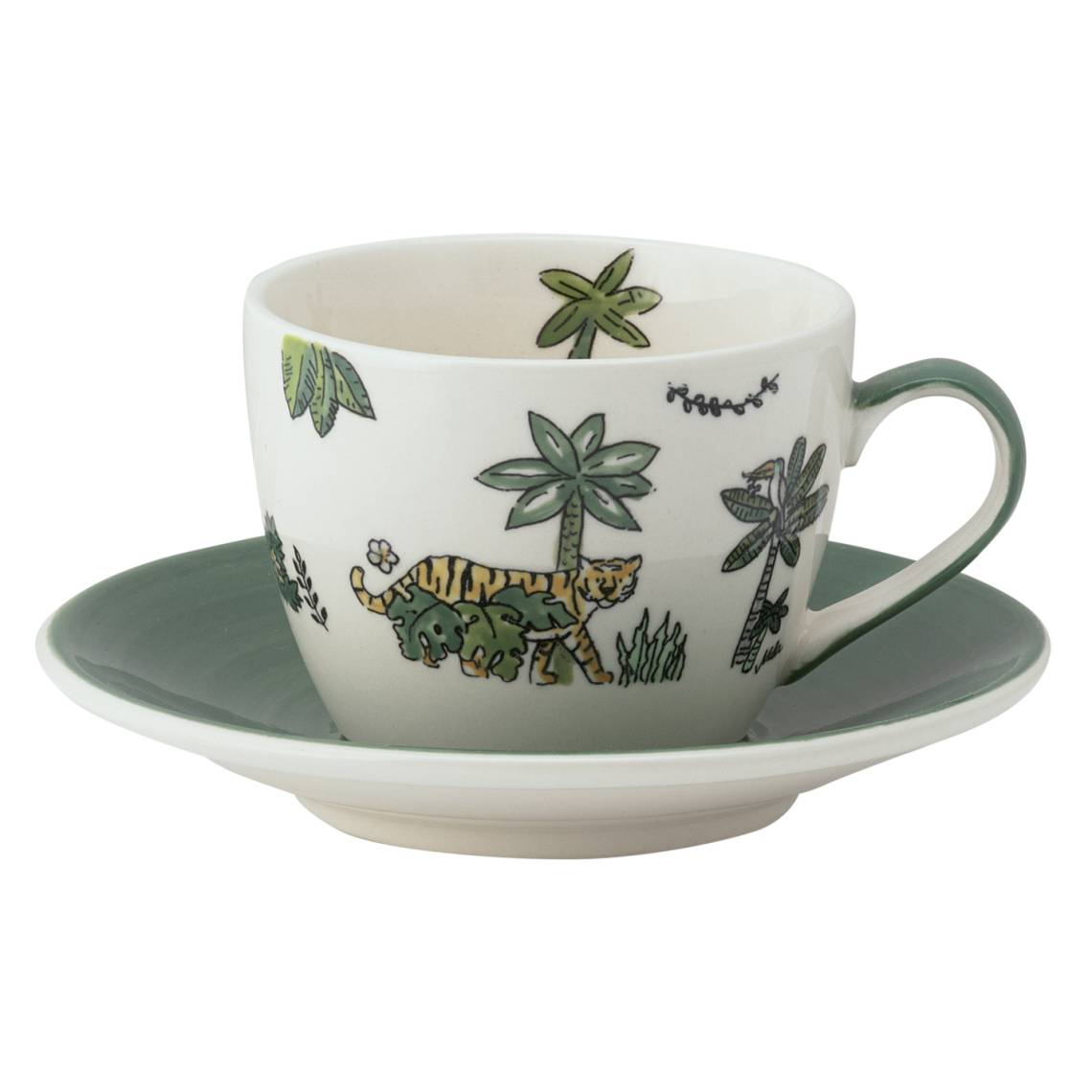 Mila Design In the Jungle Cappuccino Tasse 86282