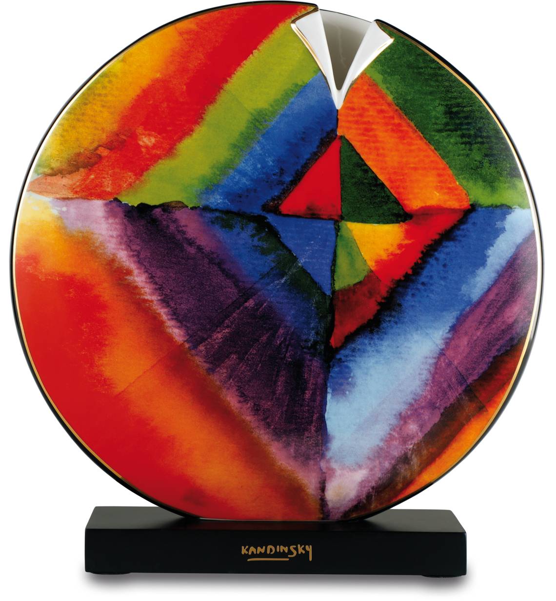 Vase mit Kandinskys Farbstudie von Artis Orbis