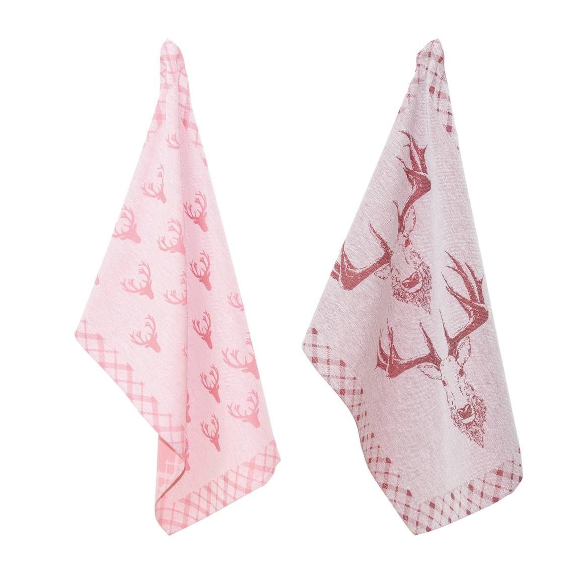 PAD Geschirrtuch Deer 50x70 rose 