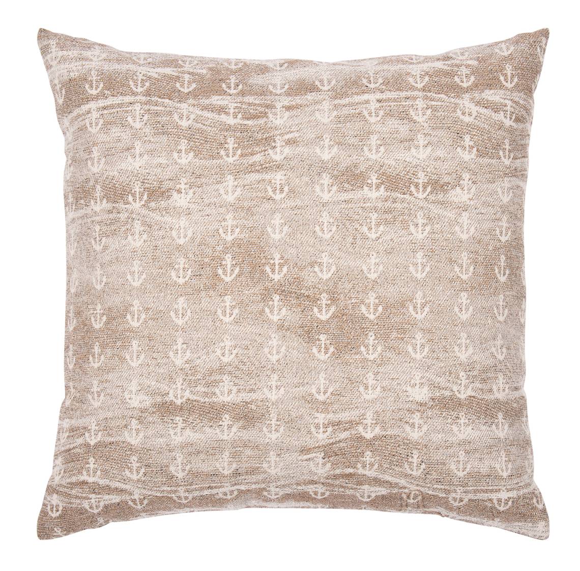 PAD - Kissenhülle Captain, beige-white, Rückseite