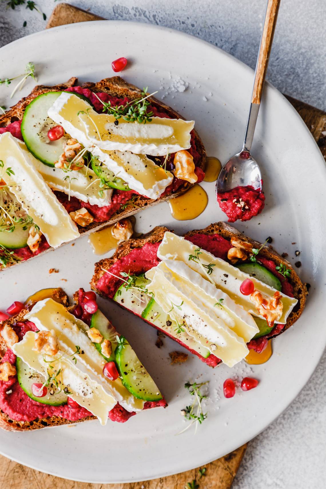 Quäse - Powerfood mit französischem Flair: Quäse Tartine