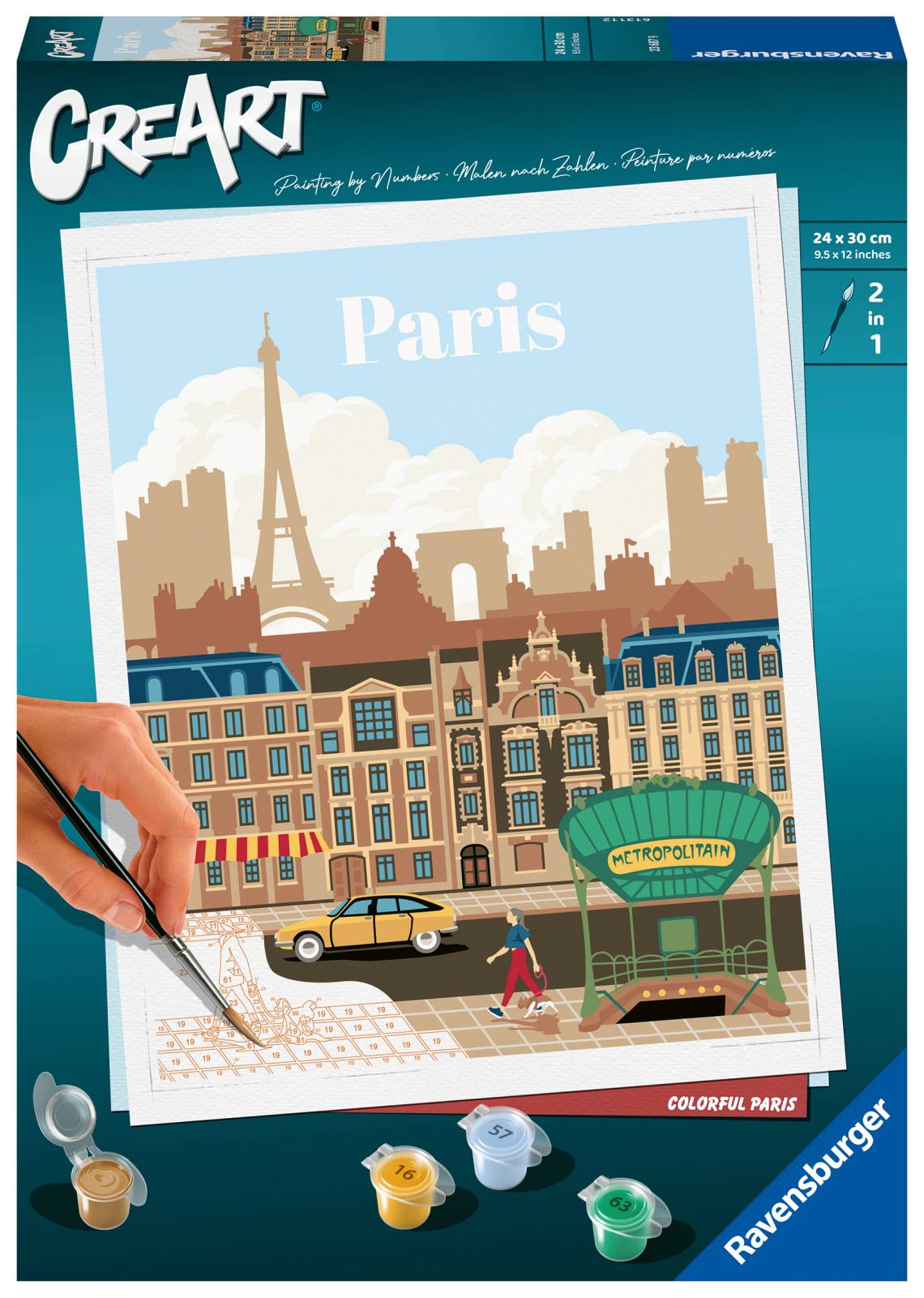 Ravensburger CreArt Colorful Paris