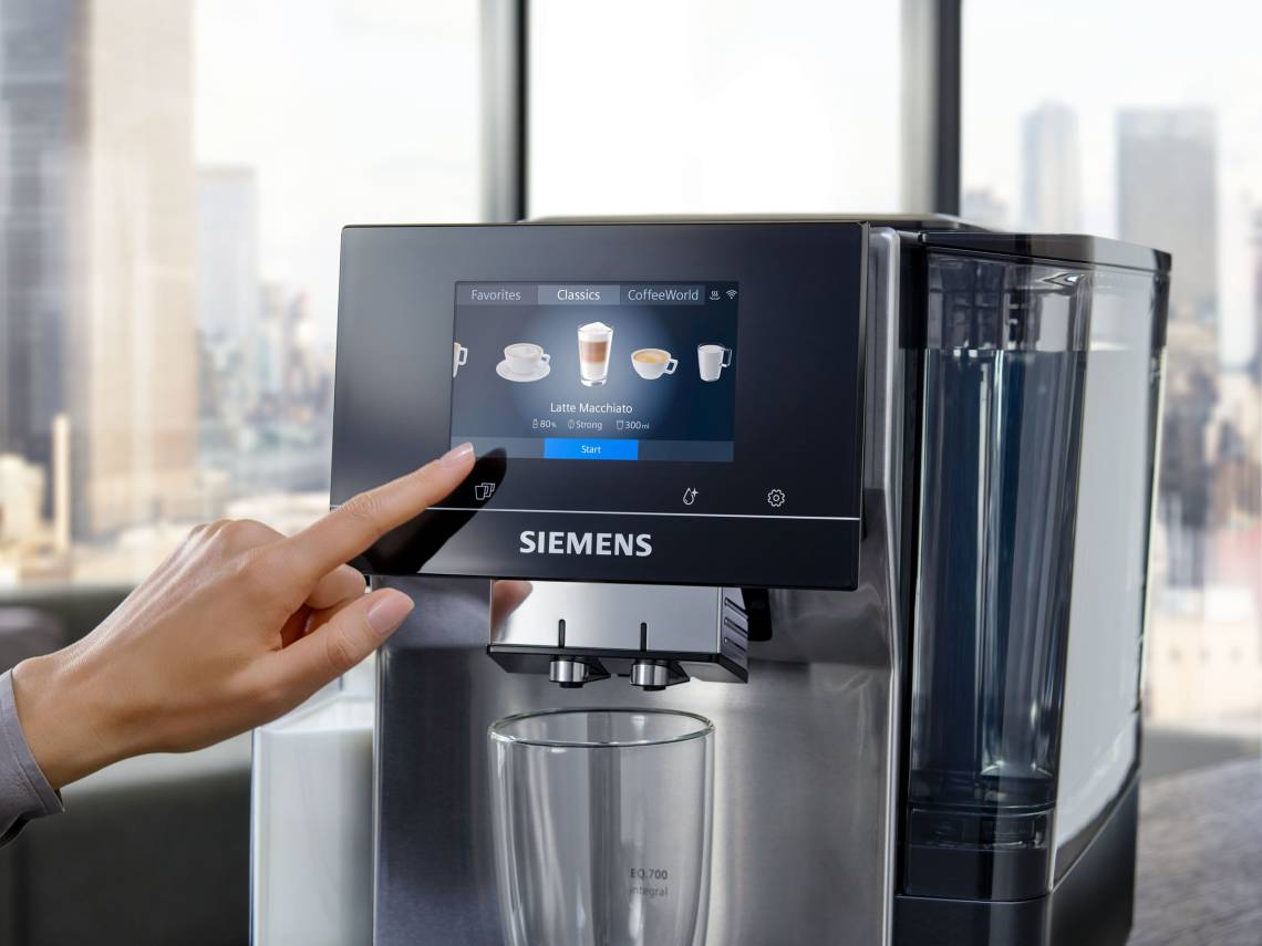 Siemens - EQ700 Kaffeevollautomat - Display