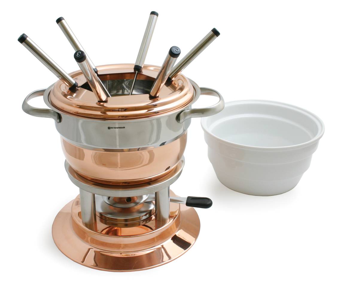 Swissmar Lausanne Fondue-Set Kupfer