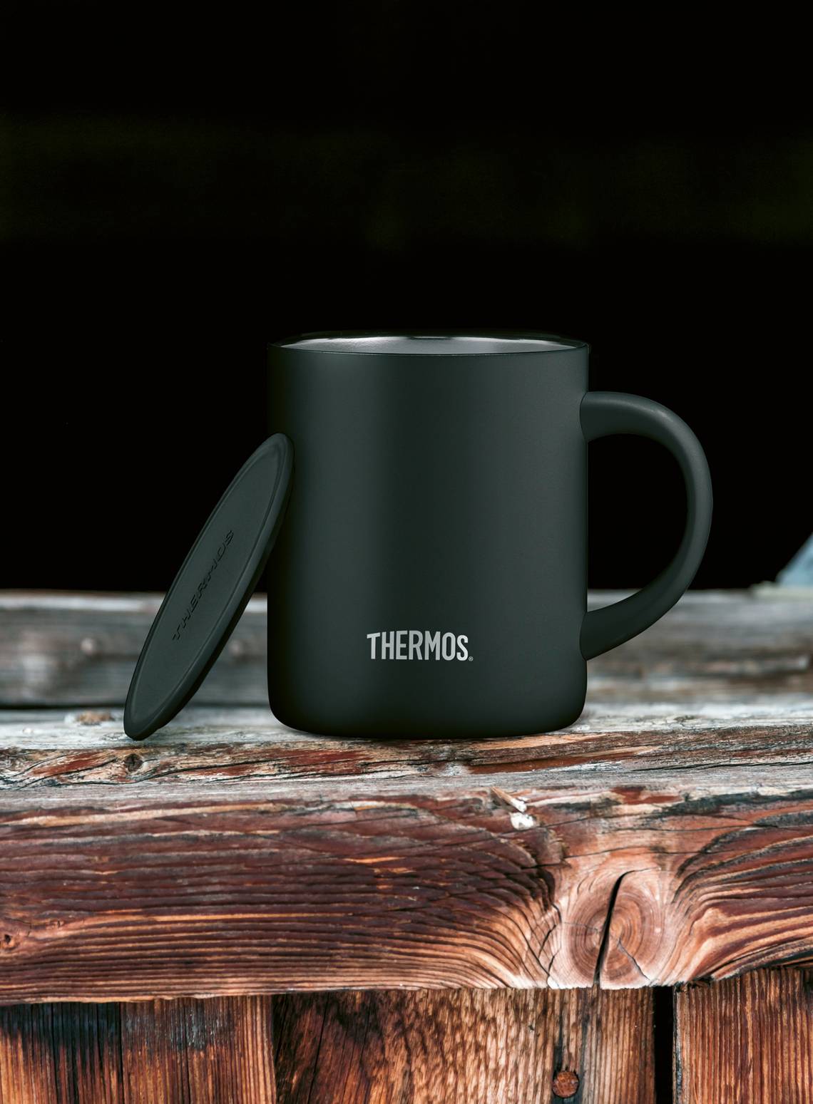 Thermos-Longlife-Mug-black-matt-mit-Deckel-mood