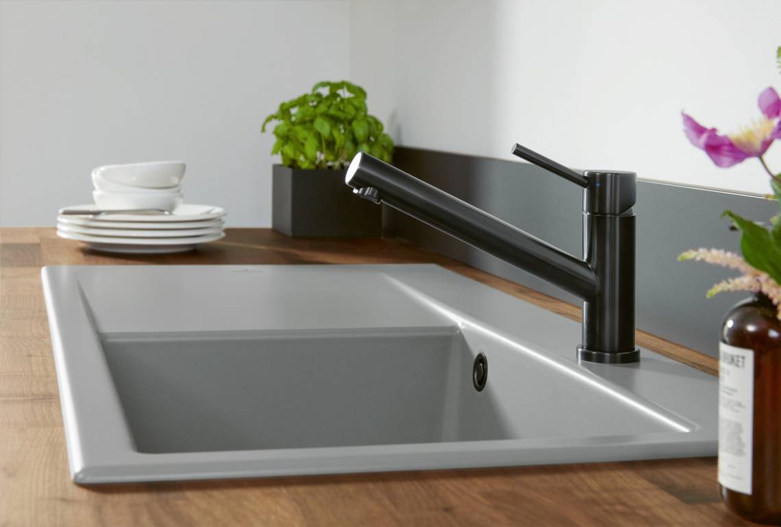 Villeroy & Boch Como Anthracite Einhandmischer