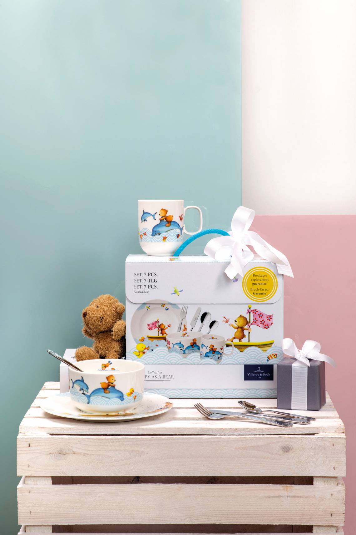 Villeroy & Boch - Kindergeschirr Hungry & Happy as a Bear - Verpackung