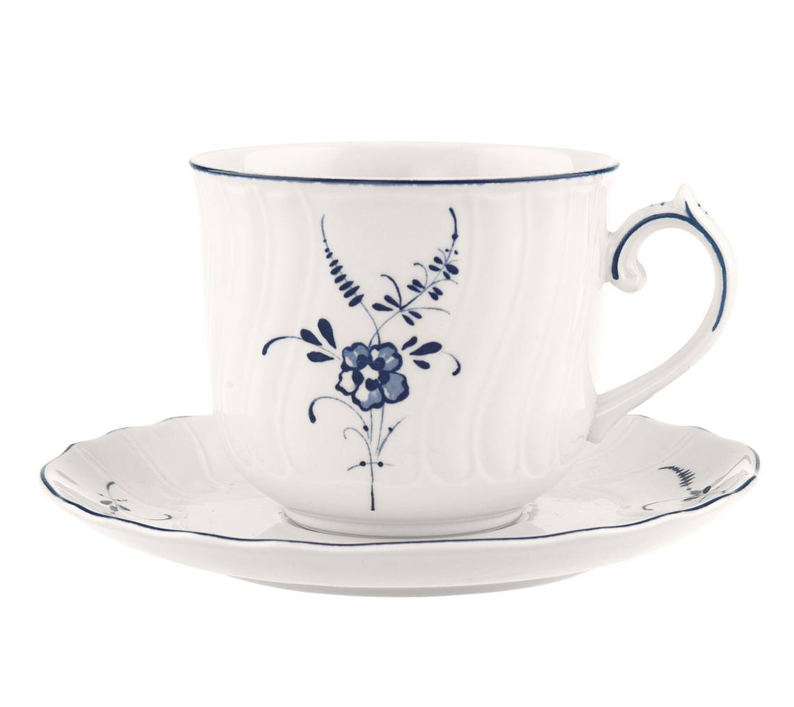 Villeroy & Boch - Vieux Luxembourg Kaffeetasse und Untertasse, 2-teilig