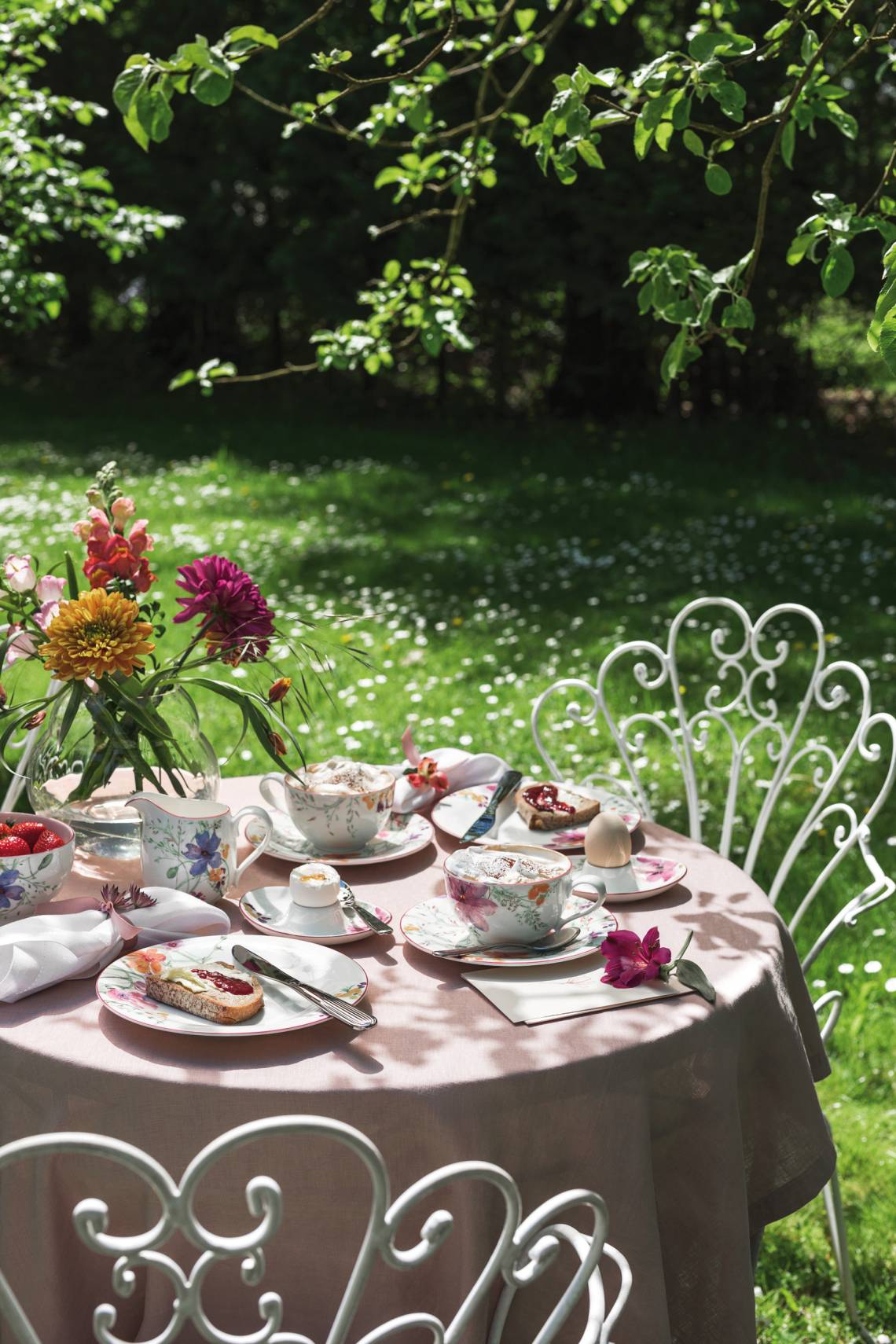 Villeroy & Boch - Mit Blumen gedeckt: Mariefleur Geschirr-Kollektion