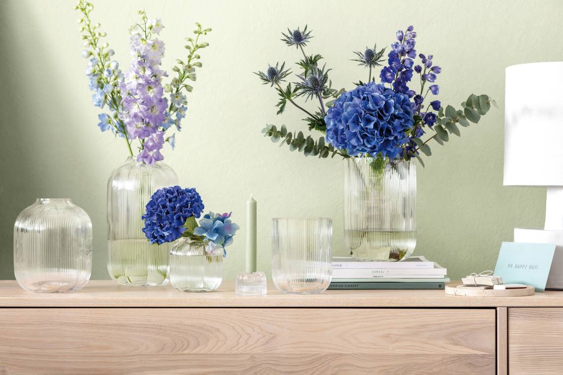 Villeroy & Boch - Zarte Leichtigkeit für Zuhause: Vasen und Kerzenhalter Fleur