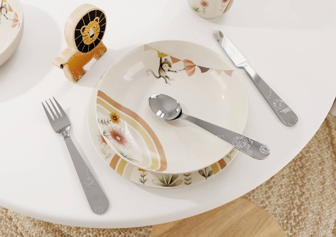 Villeroy & Boch - Liebevoll gestaltet: Boho Kids Geschirr Roar like a Lion