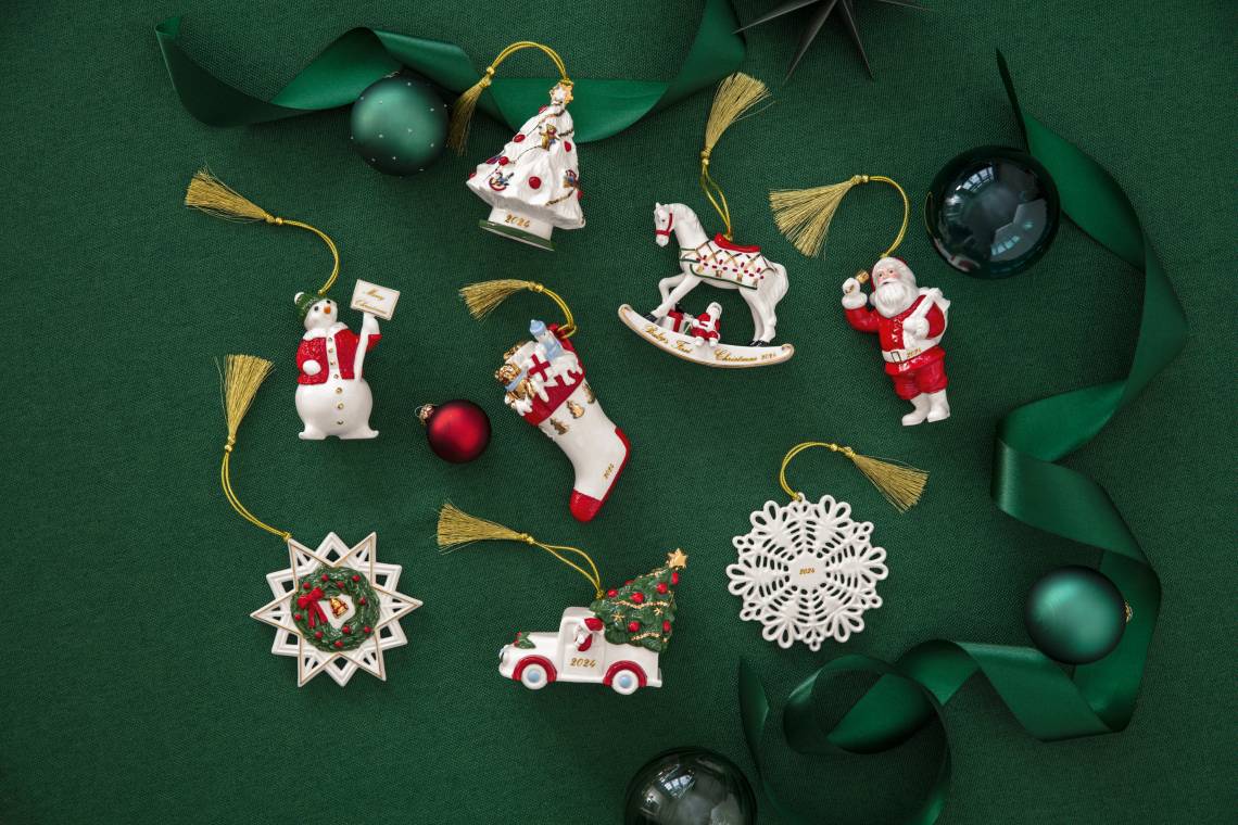 Villeroy & Boch - Feinarbeit: Neue weihnachtliche Ornamente Christmas Classics