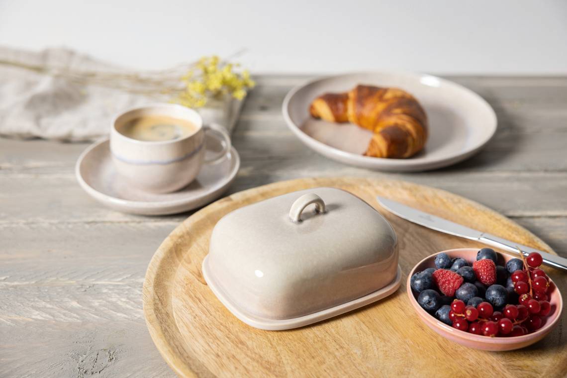 Villeroy & Boch - Relaxt frühstücken mit der Perlemor Sand Serie