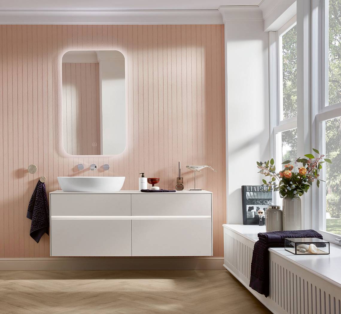 Villeroy & Boch - Badezimmer in sanftem Rosé
