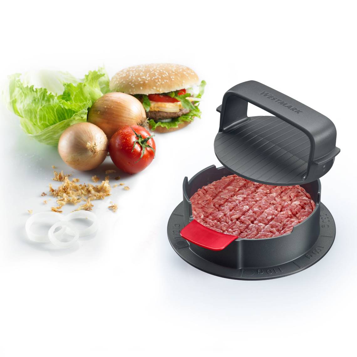 Westmark - Perfekte Burger-Patties mit Hamburgermaker Vario Plus