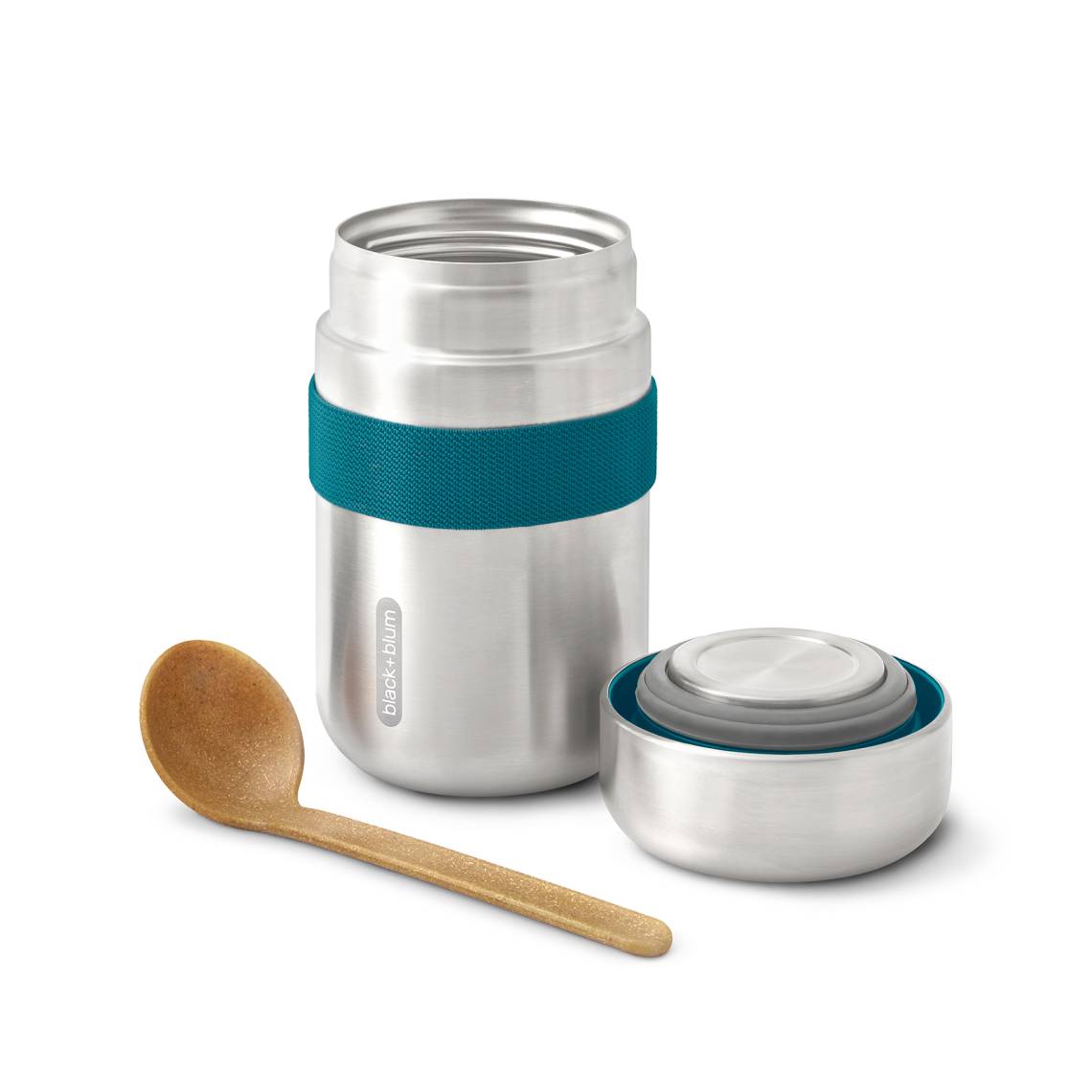 black + blum - Thermobecher Food Flask - blau