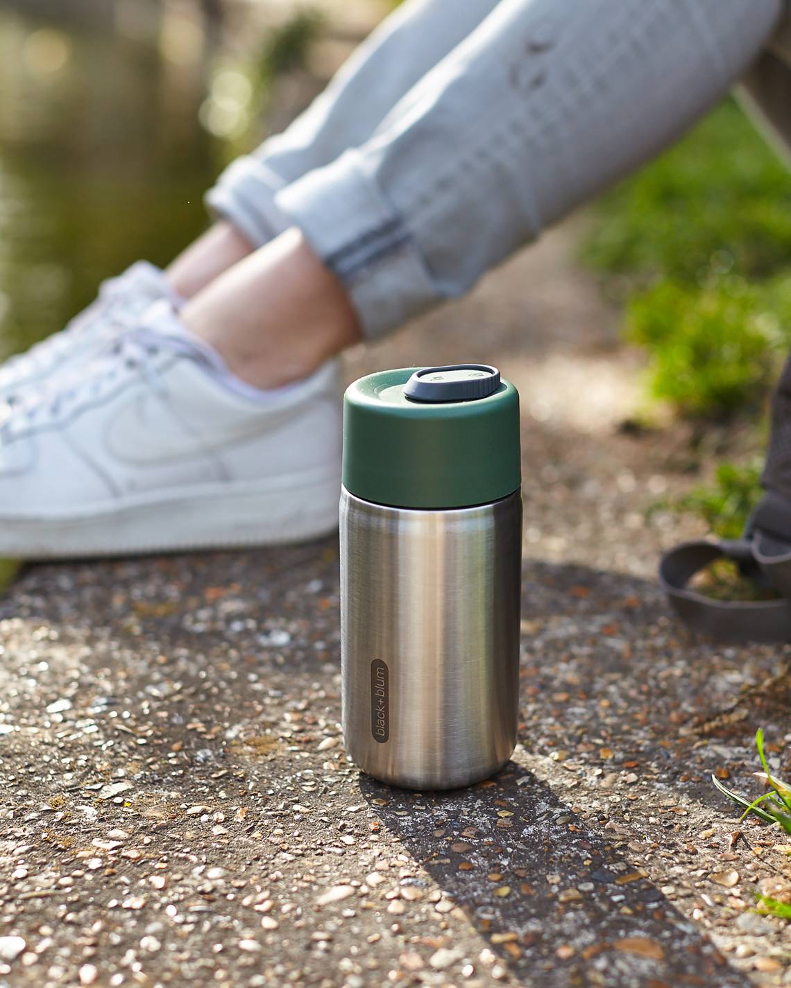 black+blum - Coffee-To-Go Isolierbecher Grün - Park