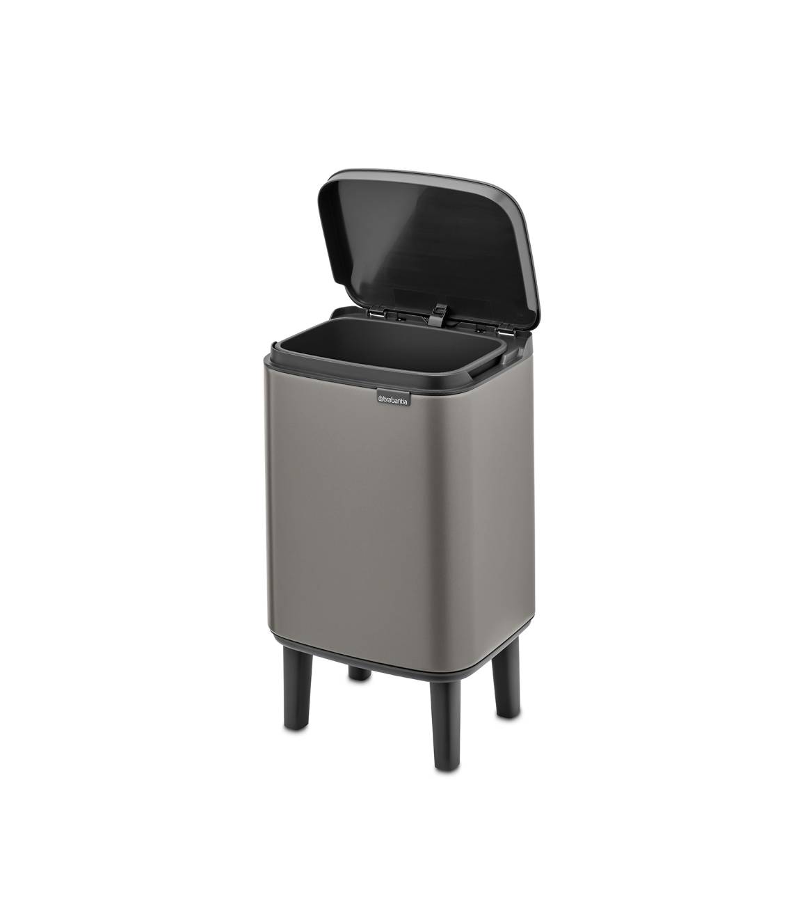 brabantia - Bo Abfalleimer Hi, 4 L, Platinum