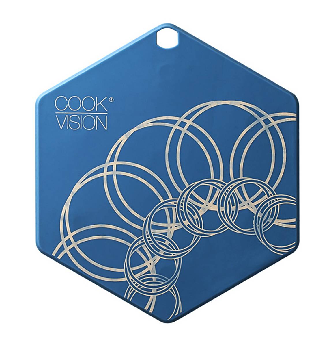Cookvision - nesto - Magnetischer Silikonuntersetzer - blau
