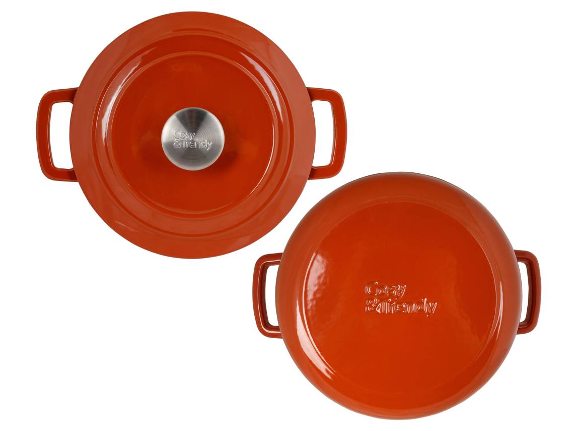 Cosy & Trendy - FONTESTIC Kochtöpfe, 4,5 L - Rust