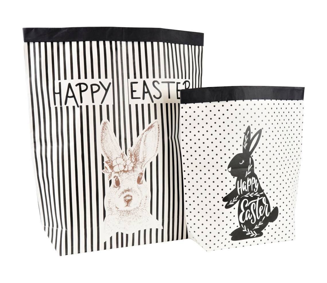 Hoff Interieur - Paperbags Happy Easter 2tlg. 8951