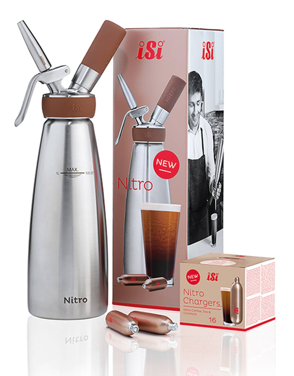 iSi - Nitro System mit Verpackung