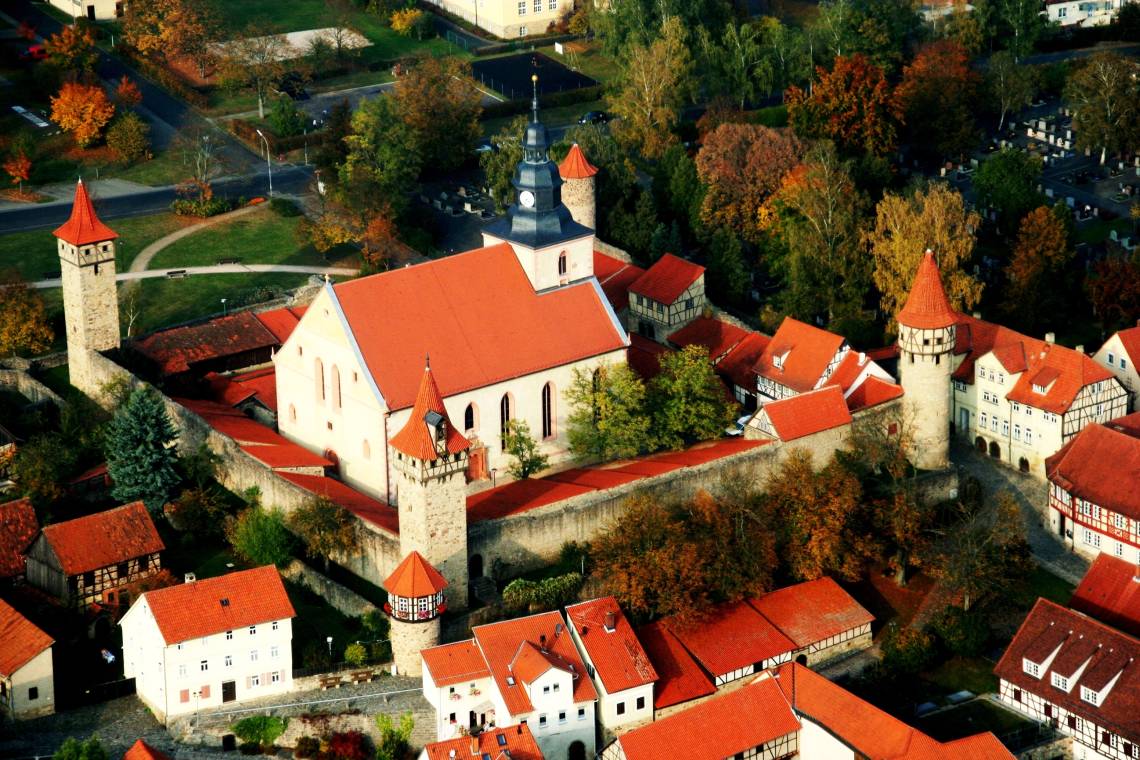 Ostheim Kirchenburg in Ostheim vor der Rhön