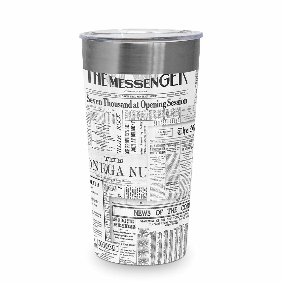 ppd 604411 The Messenger, Stainless Steel Travel Mug, 0,4l