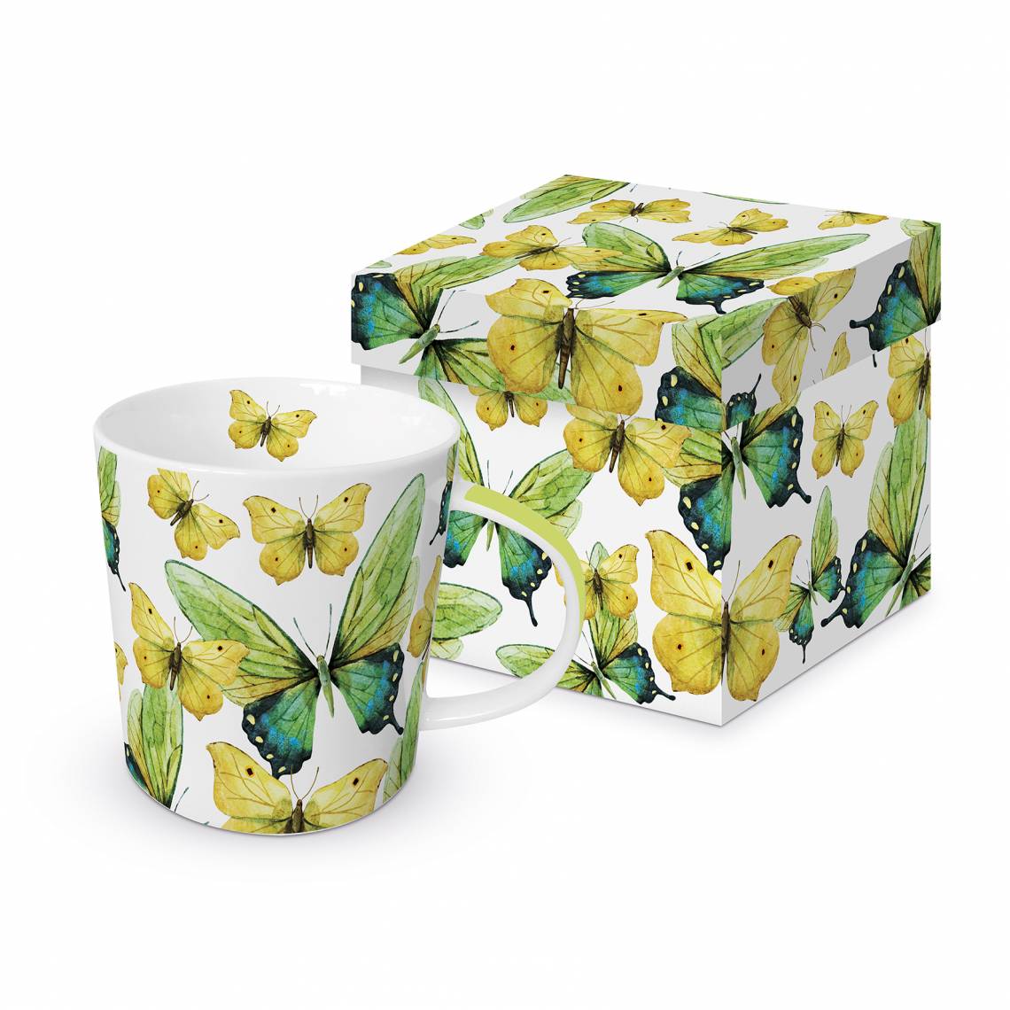 Paperproducts Design Trend Mug Green Butterflies – 603566