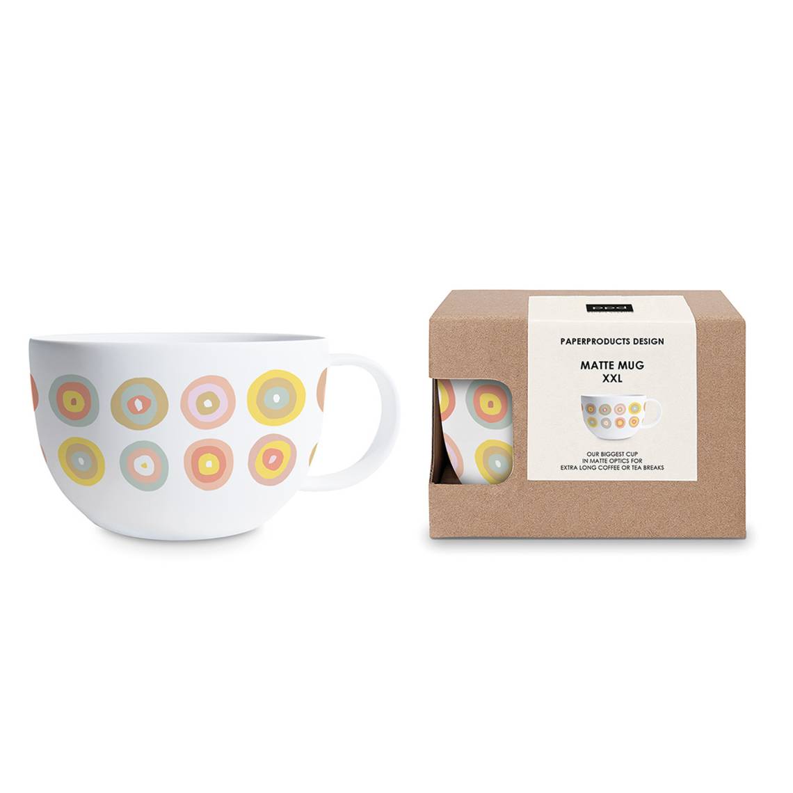 PPD - Bubbles Matte Mug XXL in Giftbox 