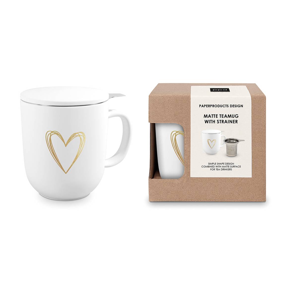 PPD - Pure Heart gold Matte T-Mug