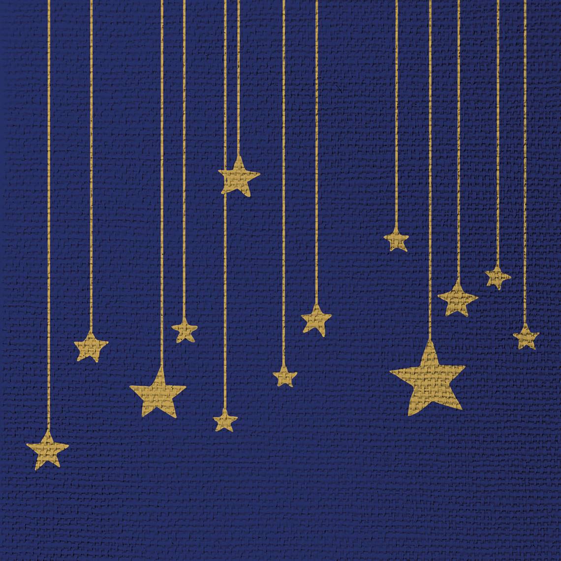 PPD Stars on Canvas Lunchserviette 333003170