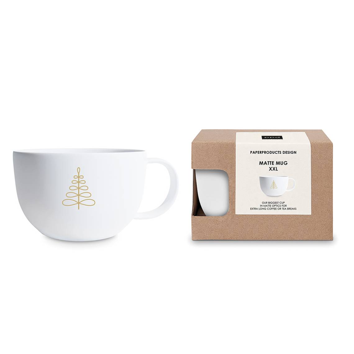 PPD - Pure Mood gold Matte Mug XXL in Giftbox