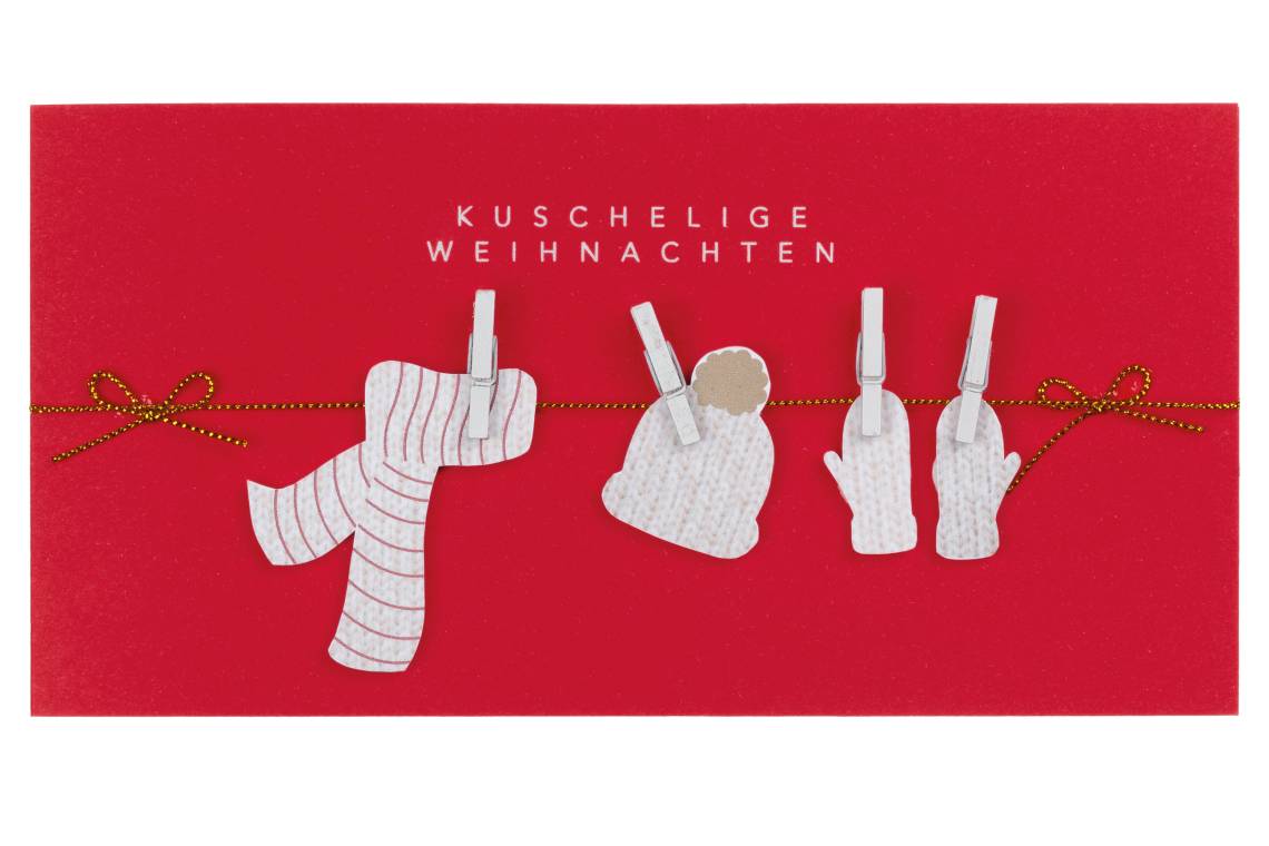 räder - Weihnachtskarte - Kuschelige Weihnachten